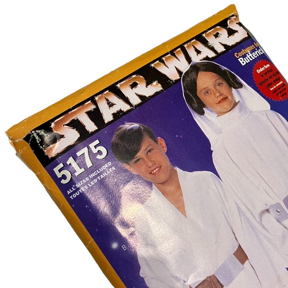 Star Wars Butterick 5175 Luke & Princess Leia Costumes Pattern - Picture 6 of 7
